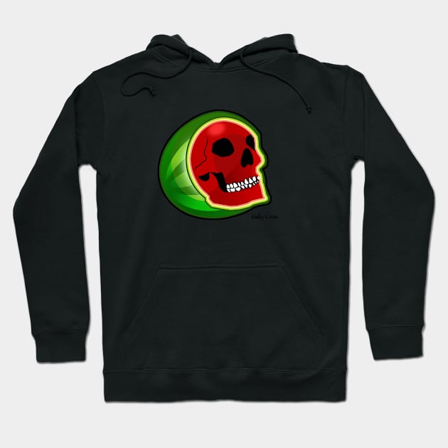 Three Watermelons Win! Hoodie by Harley Warren